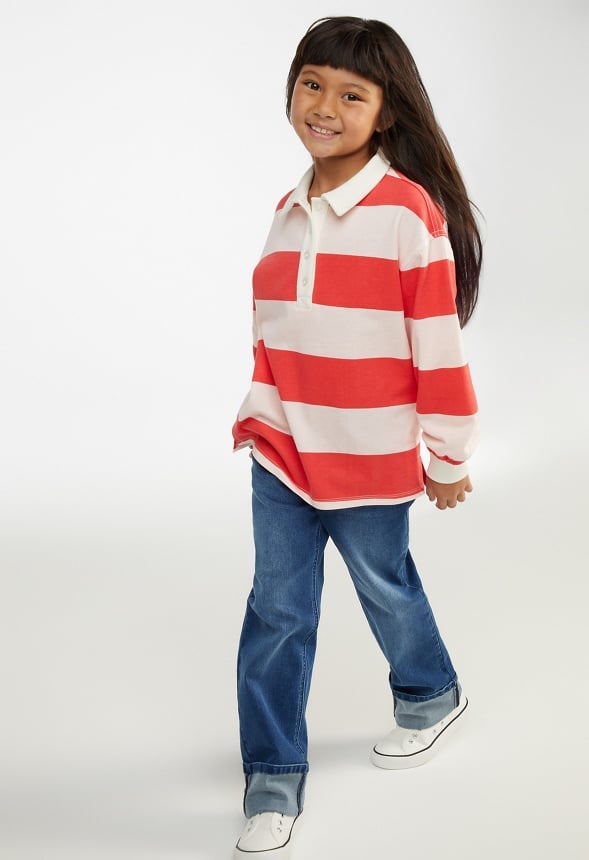 Oversized Tunic Polo Red